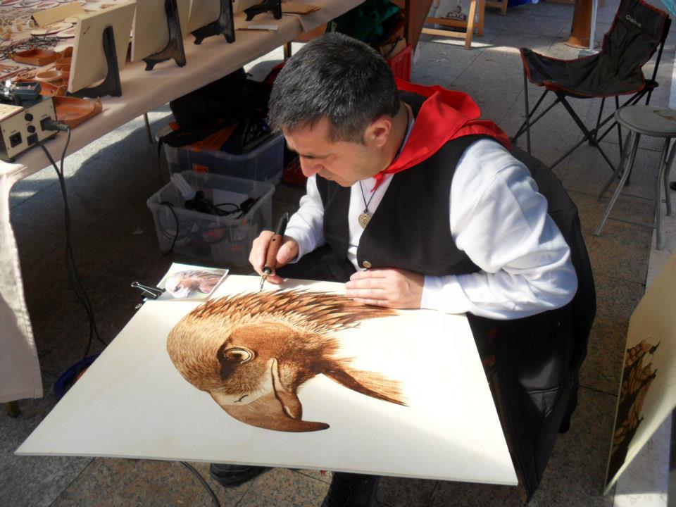 Pirograbados San Román