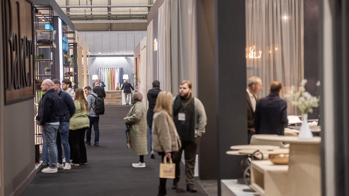 Imagen de stands de la feira The Furniture Show