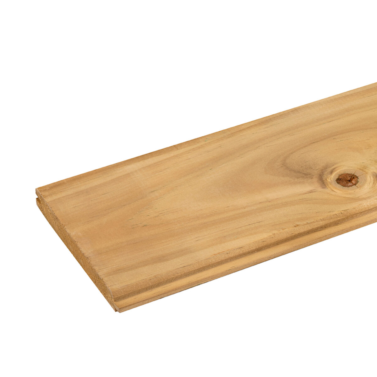 Perfil de pino para revestir fachadas