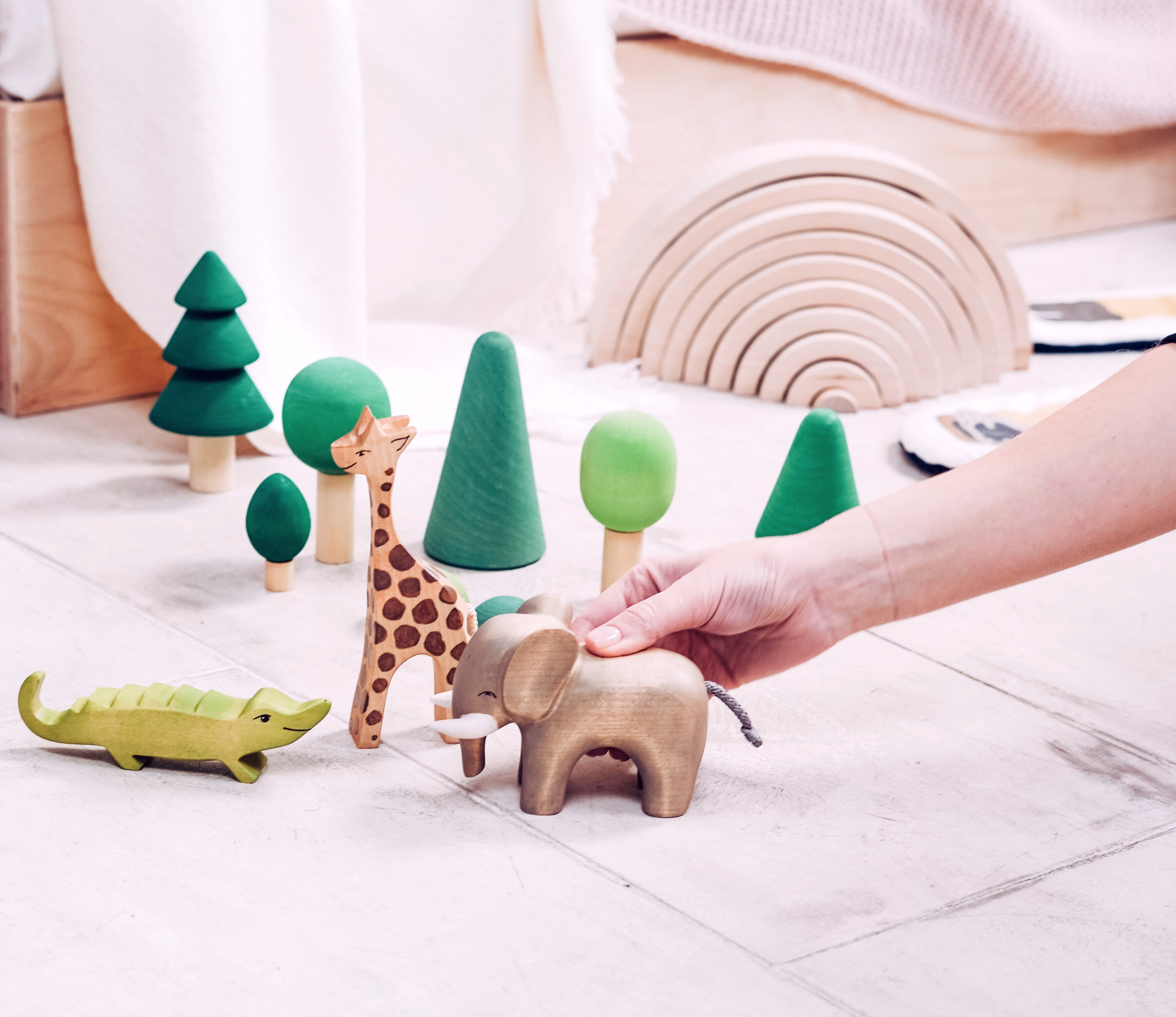juguetes de madera ecológicos